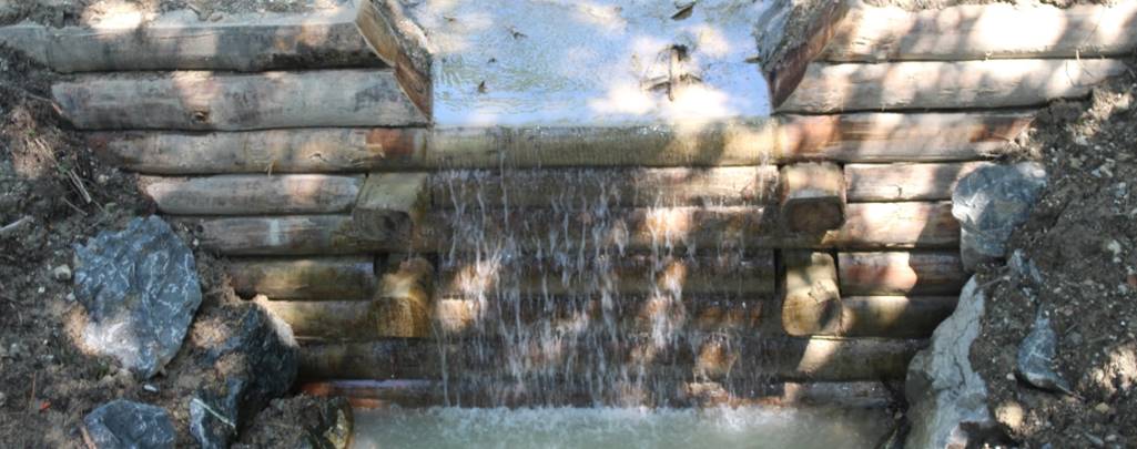 Klicken f&uuml;r Fotos Bachverbauungen